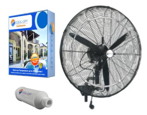 Cool Off Misting Fans Best Outdoor, Outdoor Ceiling Fans With Mist
